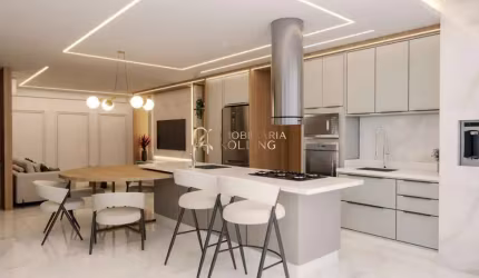 Apartamento à venda no Centro, 3 quartos sendo 1 suíte, em Toledo-PR.