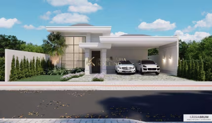 CASA  DE ALTO PADRÃO À VENDA COM 3 SUÍTES, JARDIM GISELA, TOLEDO - PR