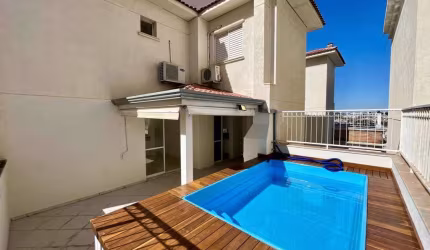 Ótima cobertura á venda no Vila Bella, 160m e lazer completo.