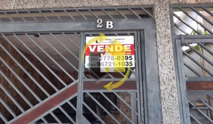 PONTE RASA - SOBRADO 160M² - 3 DORMS / 1 SUITE - 2 VAGAS E CHURRASQUEIRA