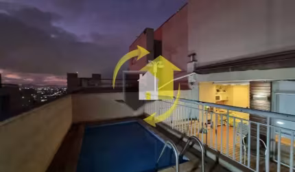 COBERTURA DUPLEX SHOW NO CLUIB TUITUTI - 164M² - 3 DORMS - 1 SUITE E 3 VAGAS