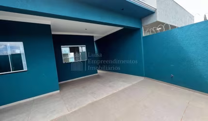 Casa térrea nova com 3 dormitórios à venda, Vila Sobrinho, CAMPO GRANDE - MS