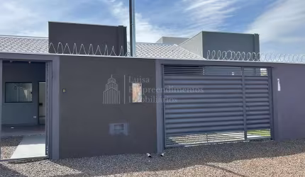 Casa com 2 dormitórios à venda, TIRADENTES, CAMPO GRANDE - MS