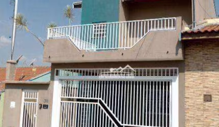 Sobrado com 3 dormitórios à venda, 161 m² por R$ 690.000 - Residencial Fabbri - Salto/SP