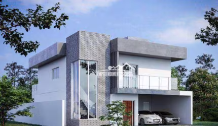 Casa com 3 dormitórios à venda, 243 m² por R$ 1.800.000,00 - Condomínio Residencial Una - Itu/SP