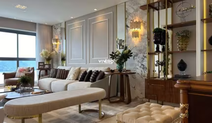 Apartamento com vista FRENTE MAR, a poucos passos da praia de Balneário Camboriú