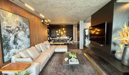 Oportunidade - Apartamento altíssimo padrão, finamente mobiliado e decorado, 03