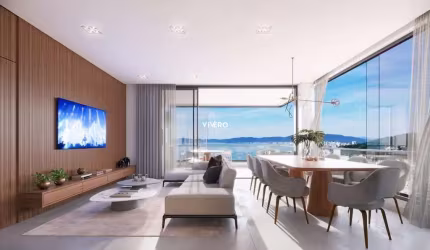 Apartamento exclusivo com 3 suítes no Centro de Itapema