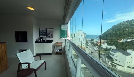 Porto Madeiro 2 dormitórios (1 suíte) na Brava de Itajaí, vista mar