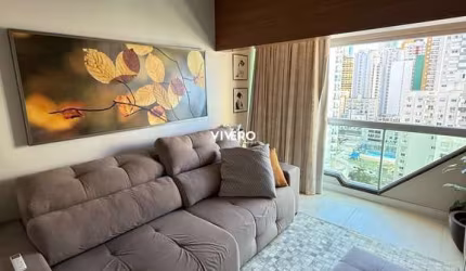 Apartamento de 1 dormitório com vista mar no Centro de Balneário Camboriú