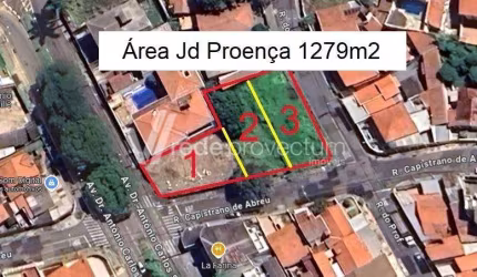 Terreno comercial à venda na Rua Capistrano de Abreu, 486, Jardim Proença, Campinas por R$ 3.069.777
