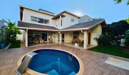 Casa em condomínio fechado com 3 quartos à venda na Rua das Abélias, 1, Alphaville Dom Pedro, Campinas, 360 m2 por R$ 3.800.000