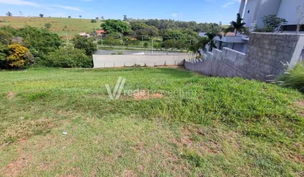 Terreno em condomínio fechado à venda na Avenida Mackenzie, KM5, Loteamento Residencial Pedra Alta (Sousas), Campinas por R$ 700.000