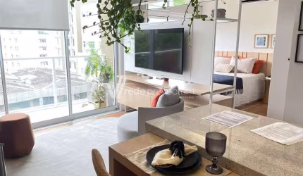 Apartamento com 1 quarto à venda na Rua Alecrins, 370, Cambuí, Campinas, 56 m2 por R$ 698.000