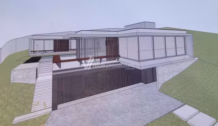 Casa em condomínio fechado com 3 quartos à venda na Avenida Mackenzie, KM5, Loteamento Residencial Pedra Alta (Sousas), Campinas, 450 m2 por R$ 5.500.000