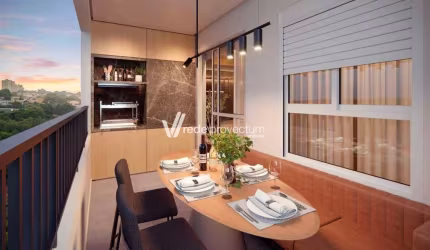 Apartamento com 3 quartos à venda na Rua Maestro Agide Azzoni, 295, Chácara da Barra, Campinas, 76 m2 por R$ 860.697