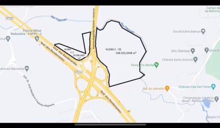 Terreno comercial à venda na Rodovia dos Bandeirantes, Km 84, Fazenda Tamburi, Campinas por R$ 34.843.120