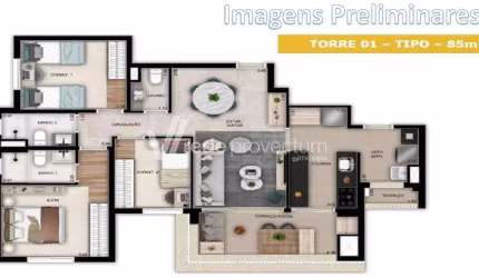 Apartamento com 2 quartos à venda na Rua Américo Brasiliense, 440, Cambuí, Campinas, 85 m2 por R$ 929.900