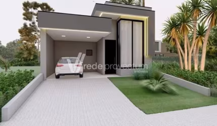 Casa em condomínio fechado com 3 quartos à venda na Avenida Luiz Greco, 600, Vila Monte Alegre, Paulínia, 140 m2 por R$ 1.040.000