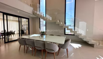 Casa em condomínio fechado com 4 quartos à venda na Rua Izolino Clemente Duarte, 300, Jardim America, Paulínia, 396 m2 por R$ 3.380.000