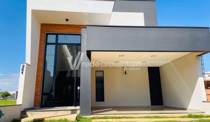 Casa em condomínio fechado com 3 quartos à venda na Avenida Luiz Greco, 600, Vila Monte Alegre, Paulínia, 212 m2 por R$ 1.130.000