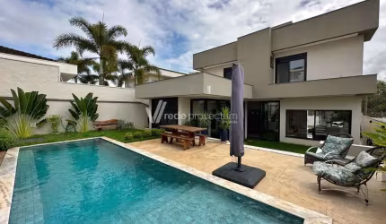 Casa em condomínio fechado com 4 quartos à venda na Avenida Presidente Juscelino Kubitschek de Oliveira, 901, Jardim Flamboyant, Paulínia, 382 m2 por R$ 3.200.000