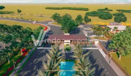Terreno em condomínio fechado à venda na Avenida Prefeito José Lozano Araújo, s/n°, Parque Brasil 500, Paulínia por R$ 224.000