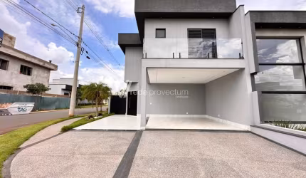 Casa em condomínio fechado com 3 quartos à venda na Avenida Luiz Greco, 600, Vila Monte Alegre, Paulínia, 160 m2 por R$ 1.300.000