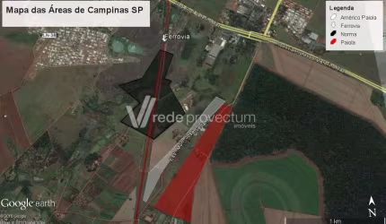 Terreno comercial à venda na Rodovia Professor Zeferino Vaz, Km 9, Betel, Paulínia por R$ 26.000.000