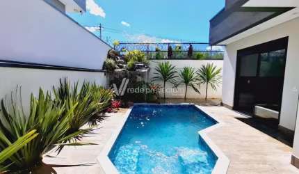 Casa em condomínio fechado com 3 quartos à venda na Estrada Municipal do Roncáglia, 1090, Residencial Mont' Alcino, Valinhos, 180 m2 por R$ 1.700.000