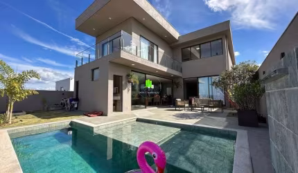 Casa em condomínio fechado com 4 quartos à venda na Rua Viareggio, 153, Gran Park, Vespasiano por R$ 2.500.000