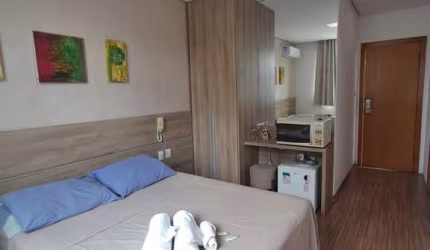 Flat com 1 quarto à venda na Prefeito João Daher,,, 1000, Lundcéia, Lagoa Santa por R$ 220.000