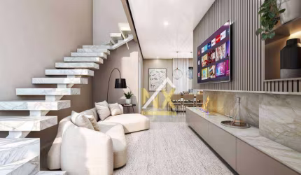 Sobrado com 3 dormitórios à venda, 102 m² por R$ 870.000 - São João - Itajaí/SC