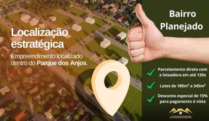 TERRENOS NO PARQUE DOS ANJOS