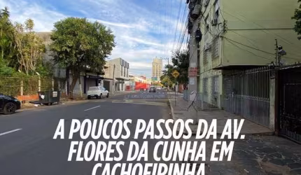 Apto com sacada ao lado do INED