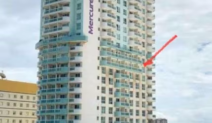 Flat com 1 dormitório à venda, 69 m² por R$ 210.000,00 - Glória - Macaé/RJ