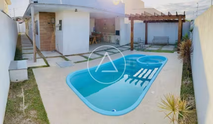 Atlântica Imóveis tem excelente casa com 3 dormitórios, A venda por R$910.000.00- -Búzios/RJ