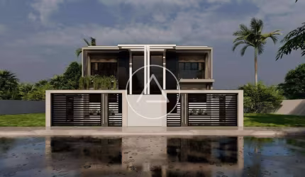 Atlântica Imóveis tem excelente Casa à venda, 3 suítes, 2 vagas, Novo Horizonte - Macaé/RJ