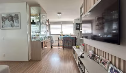 Apartamento mobiliado andar alto frente ao catuai shopping