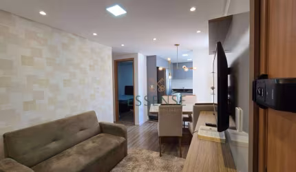 Apartamento à Venda de 43m² no Residencial Solar da Serra - Chácara Estância Paulista em Suzano/SP: 02 dormitórios