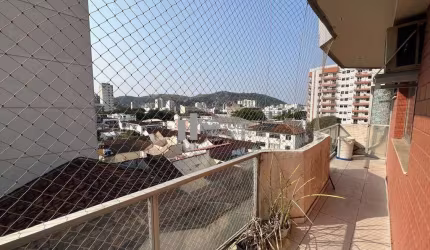 Apartamento a venda na Rua Grajaú, varanda, 3 quartos sendo 1 suíte, dependências e 2 vagas