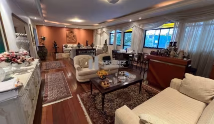 LINDO APARTAMENTO À VENDA COM 5 QUARTOS,  3 SUITES E 3 VAGAS- RUA PROF HELION POVOA - TIJUCA