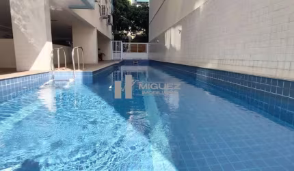 Cobertura duplex maravilhosa com terraço, piscina em condomínio de luxo - Rua Araújo Pena - Varandão, Sala, 3 quartos/1 suíte, 2 banheiros sociais, 2 vagas na escritura demarcadas - Tijuca - Código: 1