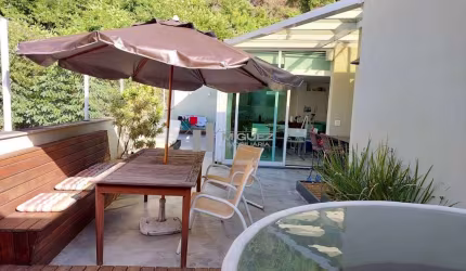 Cobertura espetacular a venda na Lagoa, Rua Presidente Alfonso Lopez, 160m², 2quartos suíte, dependência revertida para home office, infraestrutura completa, 2 vagas de garagem