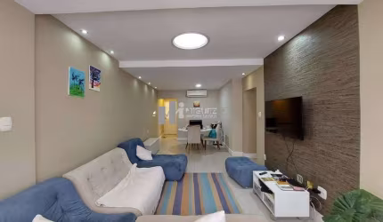Apartamento todo modernizado a venda na Rua Conde de Bonfim, largo da Segunda Feira, com salão em dois ambientes, 2 quartos, suíte, vaga de garagem a venda na Tijuca - Rio de Janeiro