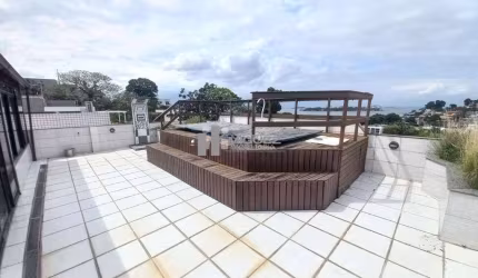 A venda Cobertura na Ilha do Governador com 5 quartos e terraço goumert Ribeira