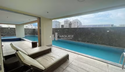Apartamento a venda com 3 quartos 1 suite 2 varandas e 1 vaga na escritura - Predio novo com Infra total - Rua Carvalho Alvim - Tijuca