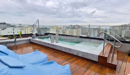 Um novo 'Enredo' num tradicional endereço no Centro do Rio! Studio cobertura de 33m² a venda!