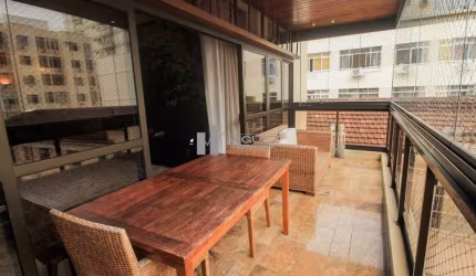 ÁREA NOBRE!  RUA ANDRADE NEVES - Ampla sala com Varanda - 3 Quartos - 2 Suítes - 2 vagas - cozinha totalmente equipada e piscina!
