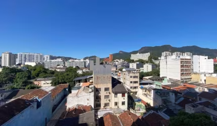 Aluguel na Tijuca, Mariz e Barros - varanda, 2 quartos com vaga / vista para o cristo redentor
